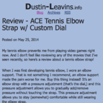 How articles looked in old Dustin-Leavins.info design